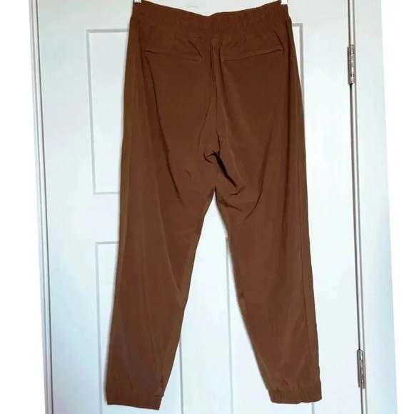 Athleta Womens Brooklyn Lined Jogger Pants Size 8 Brown/Rust - Picture 5 of 10